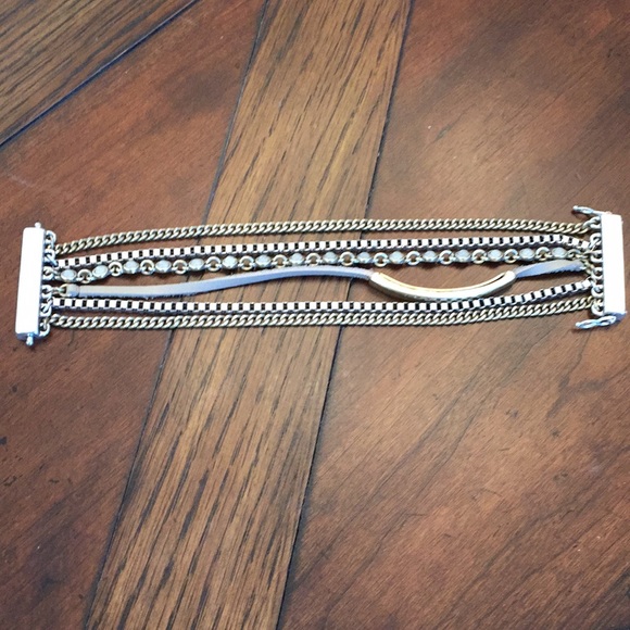 Lucky Brand Jewelry - Lucky Brand Multi chain layered magnetic bracelet
